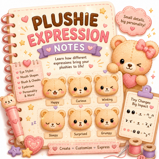 Plushie Expression Notes