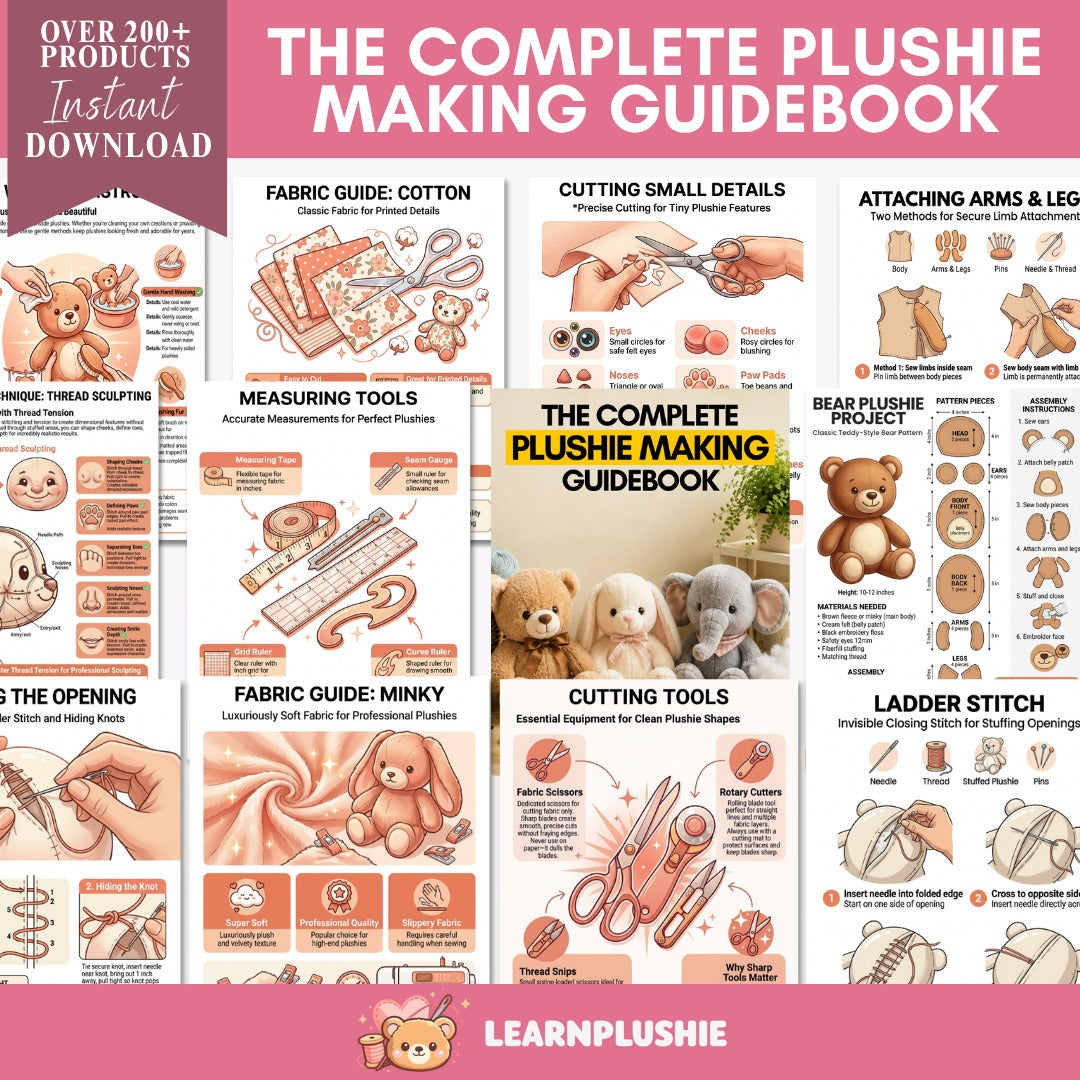 The Complete Plushie Making Guidebook